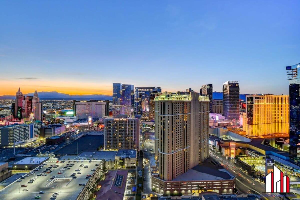 Mgm Signature-33-709 F1 Track & Strip View Balcony Las Vegas Bagian luar foto