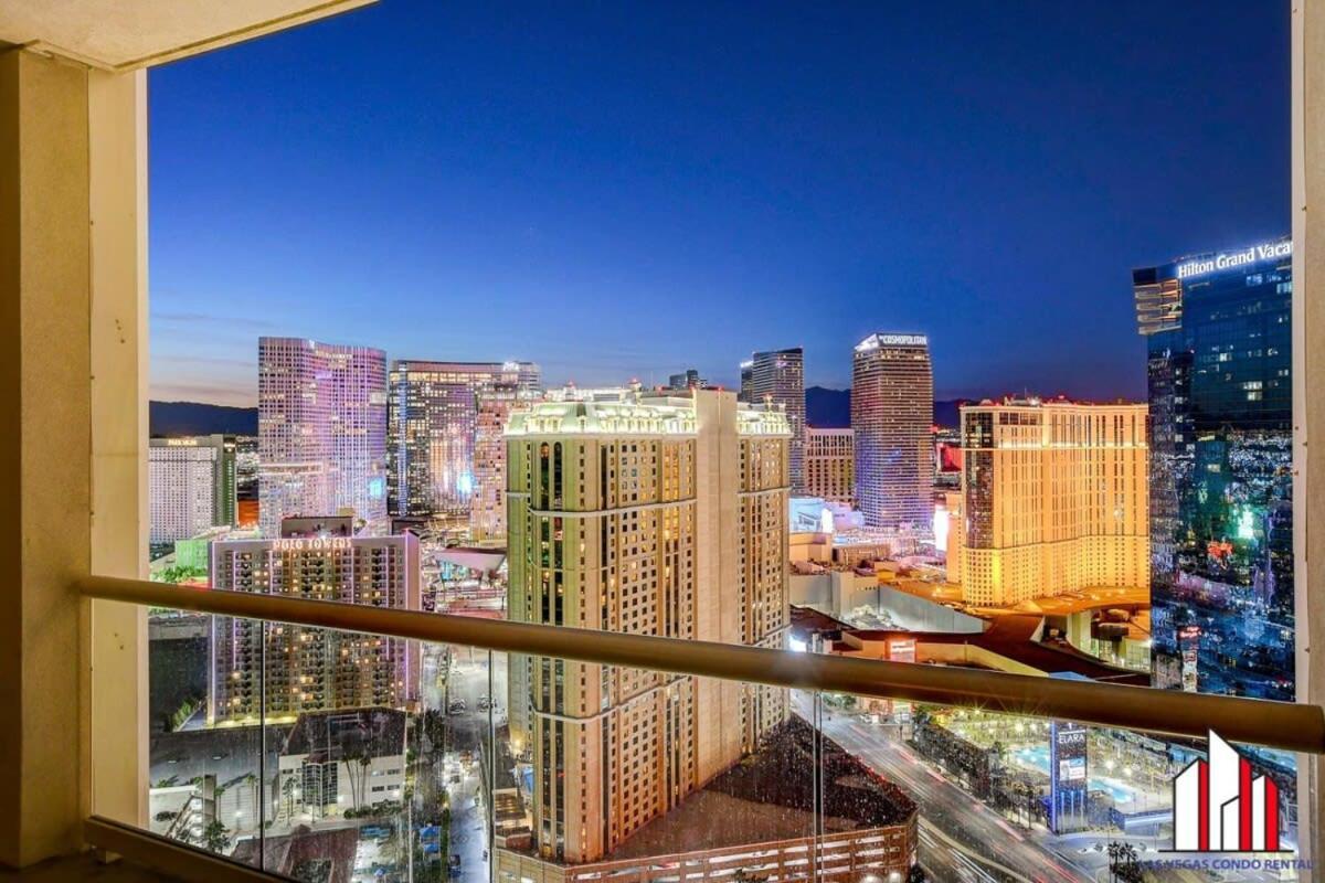 Mgm Signature-33-709 F1 Track & Strip View Balcony Las Vegas Bagian luar foto