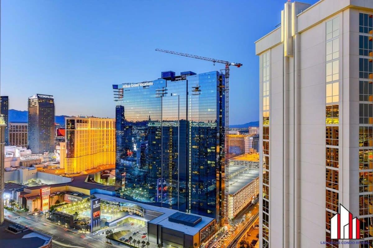 Mgm Signature-33-709 F1 Track & Strip View Balcony Las Vegas Bagian luar foto