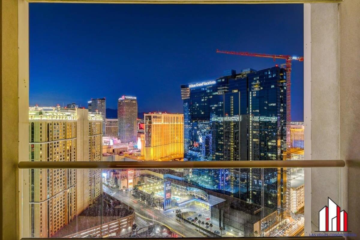 Mgm Signature-33-709 F1 Track & Strip View Balcony Las Vegas Bagian luar foto